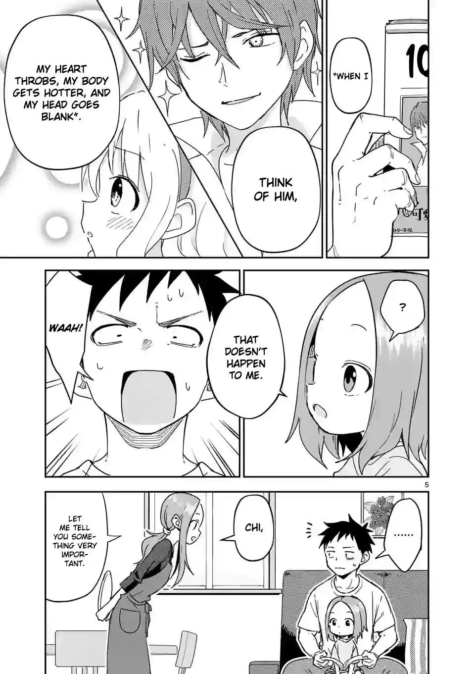 Karakai Jouzu no (Moto) Takagi-san Chapter 280 6